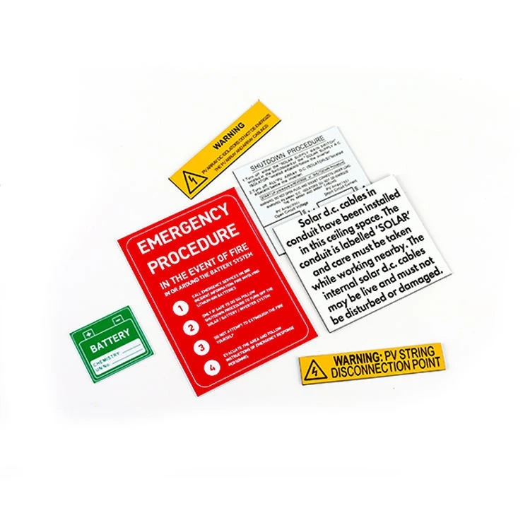 Warning Labels factory