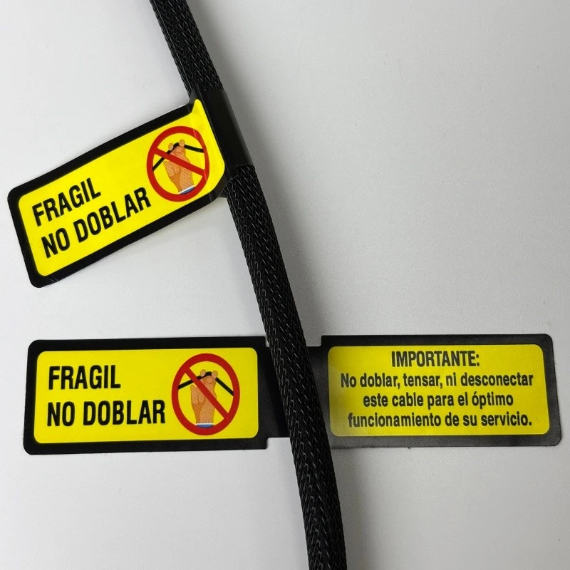 Self-adhesive Cable Labels Self-adhesive Cable Labels