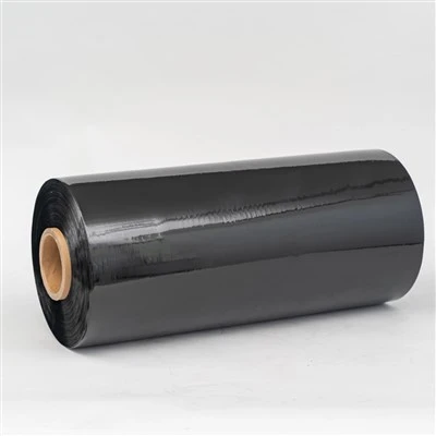 Black Opaque Stretch Wrap